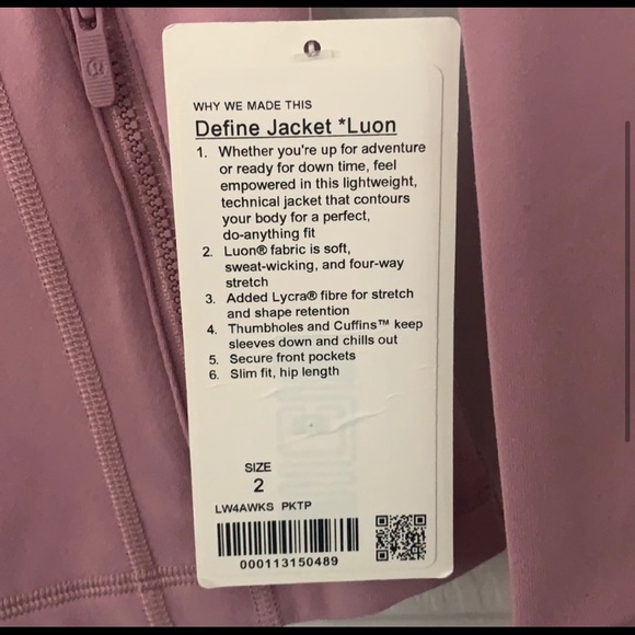 Lululemon Define Jacket - Picture 4 of 4